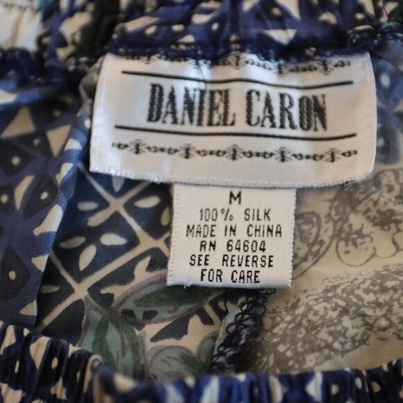 Daniel Caron 100% Silk Shorts Size M - Picture 2 of 10